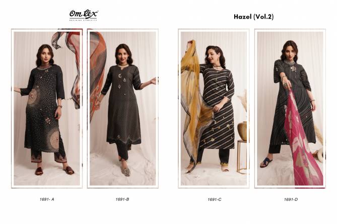 Hazel Vol 2 By Omtex Printed Salwar Suits Catalog